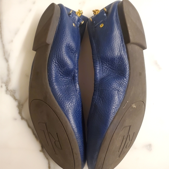 Ralph Lauren Navy Blue Ballet Flats / Size 8 - Picture 6 of 7